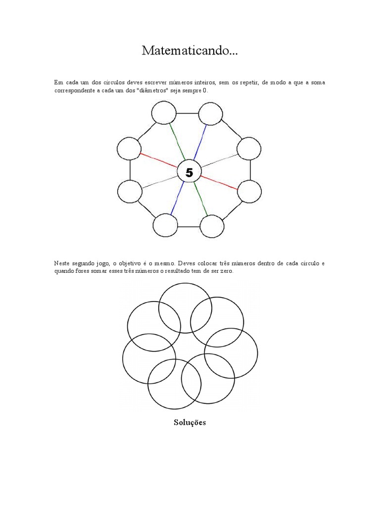 Matematicando - para Imprimir